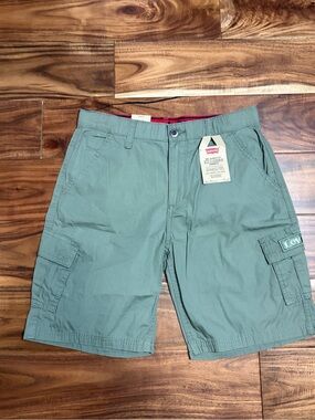 Levi's NWT Boys Sage Green Relaxed Fit Cargo Shorts 14 REG 27